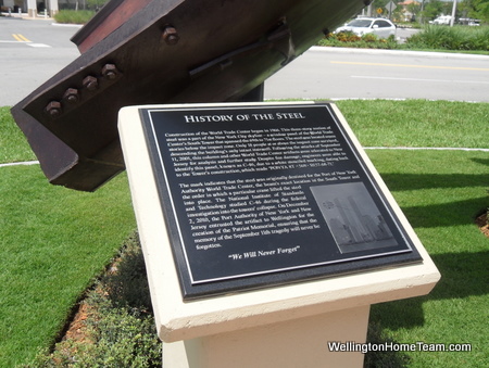 Wellington FL Patriot Memorial - Steel